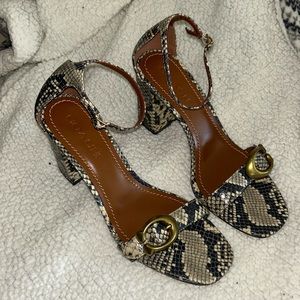 Coach Maya high heel sandals